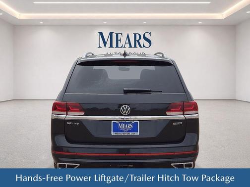 Deep Black Pearl 2022 Volkswagen Atlas 3.6L SEL Premium