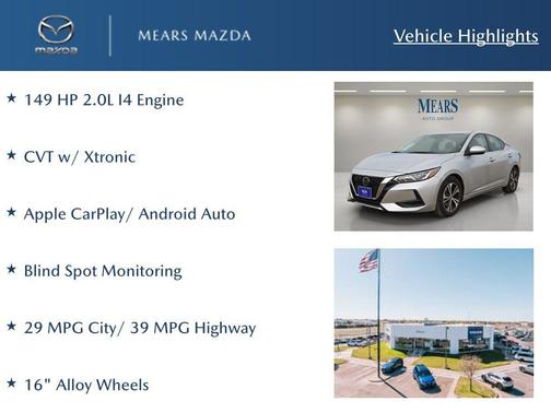 2023 Nissan Sentra SV