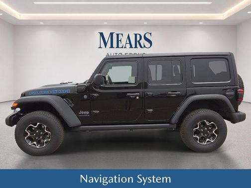 Black Clearcoat 2023 Jeep Wrangler 4xe Rubicon