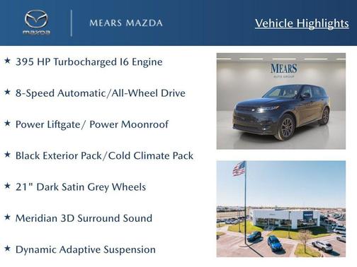 2024 Land Rover Range Rover Sport SE