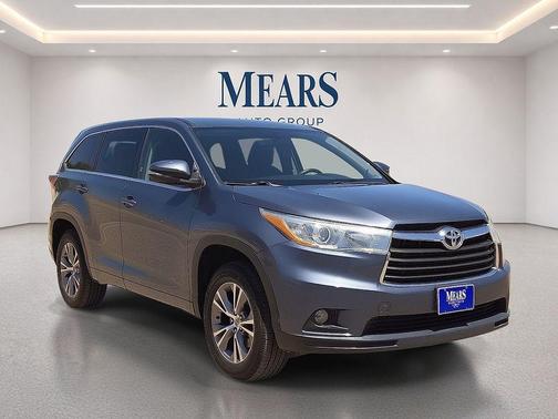 Shoreline Blue Pearl 2015 Toyota Highlander LE Plus