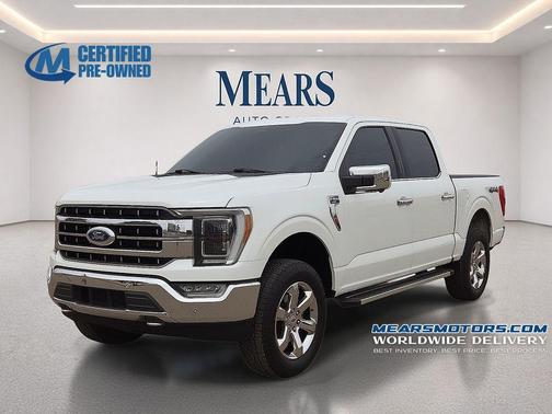 STAR WHITE METALLIC TRICOAT 2023 Ford F-150 Lariat