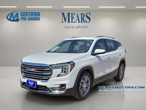Summit White 2022 GMC Terrain SLT