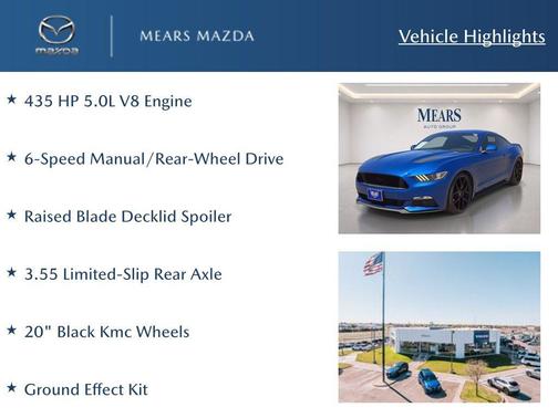LIGHTNING BLUE 2017 Ford Mustang GT
