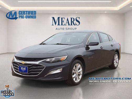 Dark Ash Metallic 2023 Chevrolet Malibu FWD 1LT