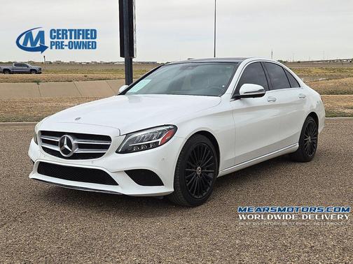 Polar White 2021 Mercedes-Benz C-Class Sedan