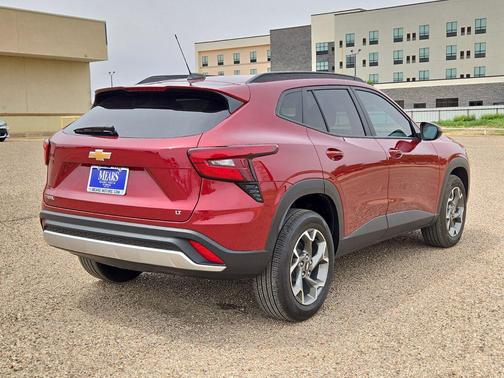 Crimson Metallic 2025 Chevrolet Trax LT