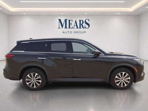 Mineral Black 2025 INFINITI QX60 Pure