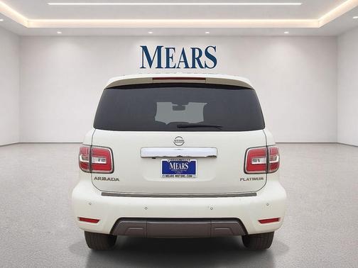 Pearl White Tricoat 2019 Nissan Armada Platinum