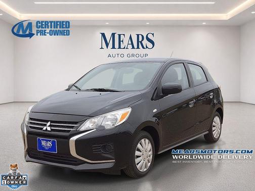 Jet Black Metallic 2024 Mitsubishi Mirage ES