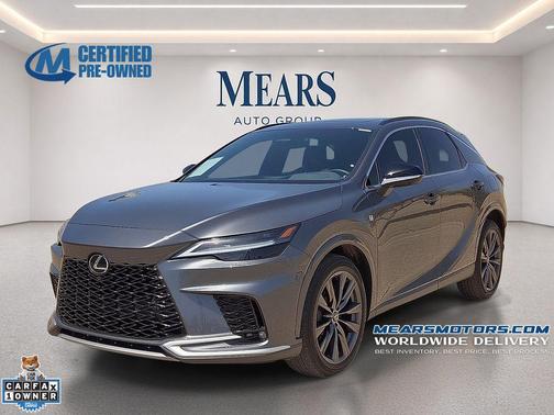 Cloudburst Gray 2024 Lexus RX 350 F SPORT Handling