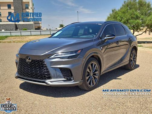 Cloudburst Gray 2024 Lexus RX 350 F SPORT Handling