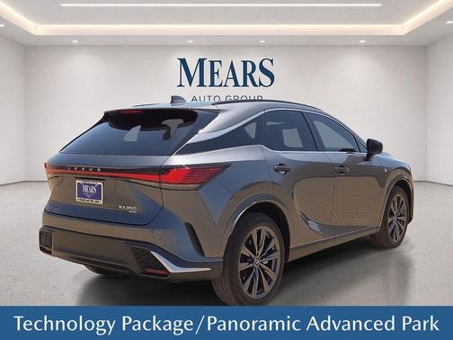 Cloudburst Gray 2024 Lexus RX 350 F SPORT Handling