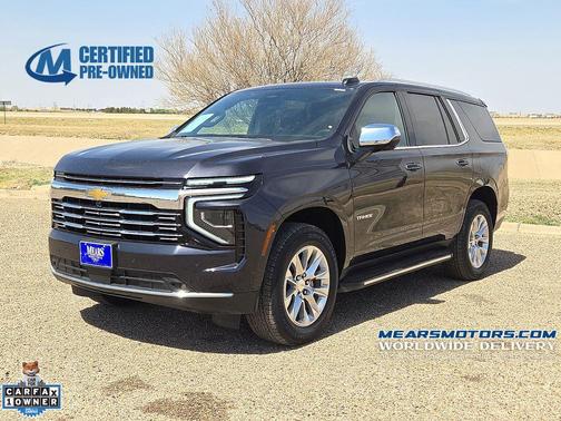 Dark Ash Metallic 2025 Chevrolet Tahoe Premier