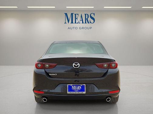 Jet Black Mica 2026 Mazda Mazda3 FWD w/Preferred Package