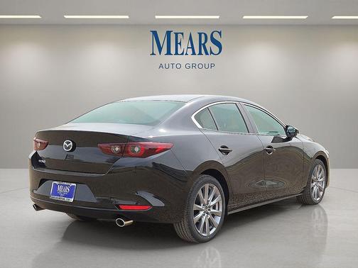 Jet Black Mica 2026 Mazda Mazda3 FWD w/Preferred Package