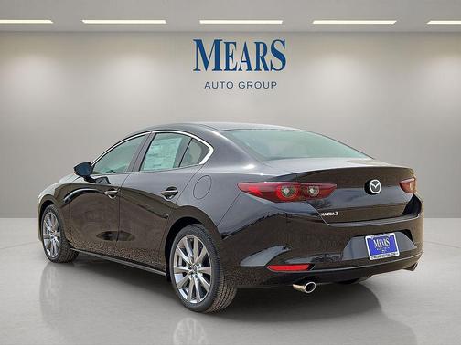 Jet Black Mica 2026 Mazda Mazda3 FWD w/Preferred Package