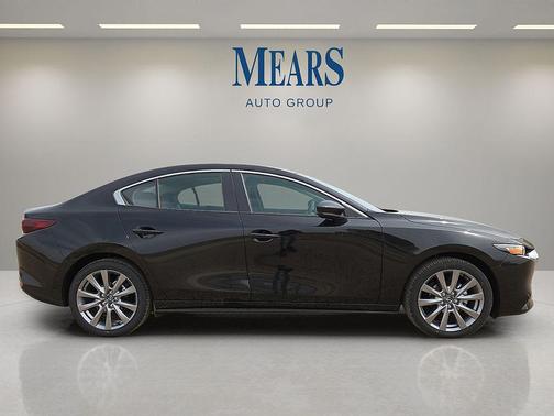 Jet Black Mica 2026 Mazda Mazda3 FWD w/Preferred Package