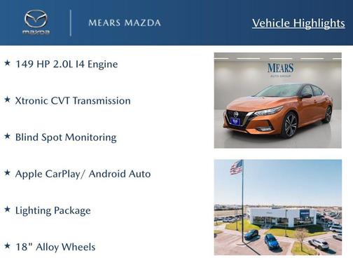 2021 Nissan Sentra SR