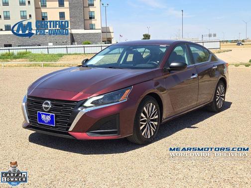 Garnet Pearl Metallic 2024 Nissan Altima 2.5 SV