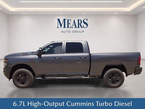 Granite Crystal Metallic Clearcoat 2025 RAM 2500 Tradesman Crew Cab 4x4 6'4' Box