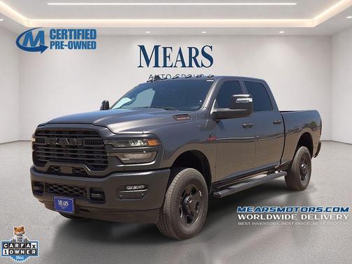 Granite Crystal Metallic Clearcoat 2025 RAM 2500 Tradesman Crew Cab 4x4 6'4' Box