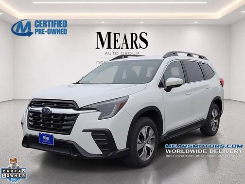 Crystal White Pearl 2025 Subaru Ascent Premium 7-Passenger
