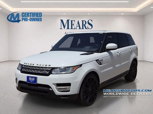 White 2016 Land Rover Range Rover Sport Supercharged HSE
