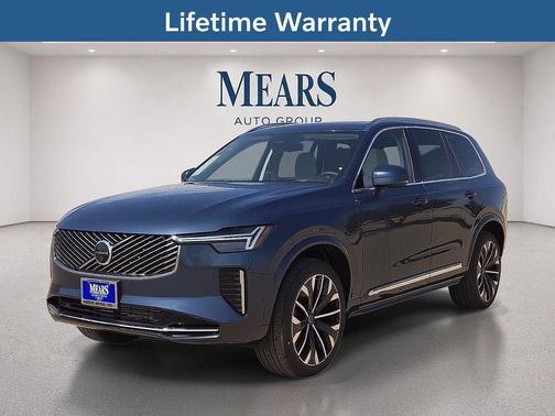 Denim Blue Metallic 2026 Volvo XC90 Plug-In Hybrid Ultra, T8 AWD, Electric/Gasoline, Bright, 7 Seats