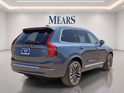 Denim Blue Metallic 2026 Volvo XC90 Plug-In Hybrid Ultra, T8 AWD, Electric/Gasoline, Bright, 7 Seats