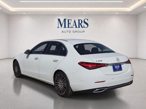 Polar White 2023 Mercedes-Benz C-Class Sedan