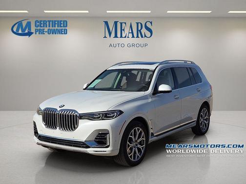 Mineral White Metallic 2020 BMW X7 xDrive50i