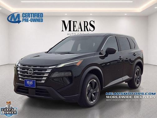 Super Black 2025 Nissan Rogue SV