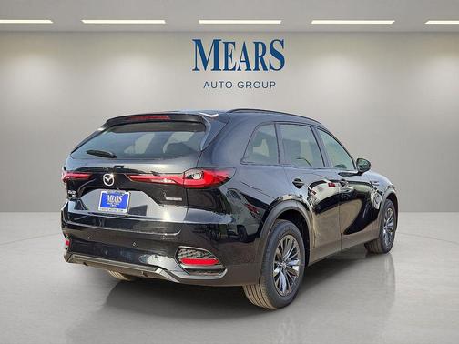 Jet Black Mica 2025 Mazda CX-70 3.3 Turbo Preferred Package