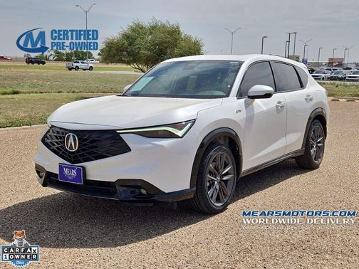 Platinum White Pearl 2025 Acura ADX A-Spec