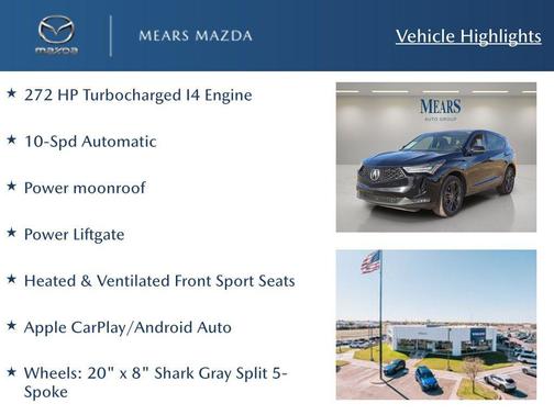 2022 Acura RDX A-Spec Package