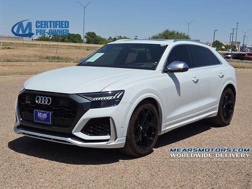 Glacier White Metallic 2022 Audi RS Q8 4.0T