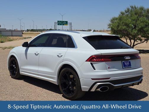 Glacier White Metallic 2022 Audi RS Q8 4.0T