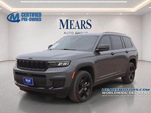 Baltic Gray Metallic Clearcoat 2024 Jeep Grand Cherokee L Altitude