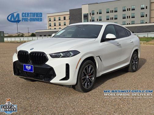 Alpine White 2026 BMW X6 xDrive40i