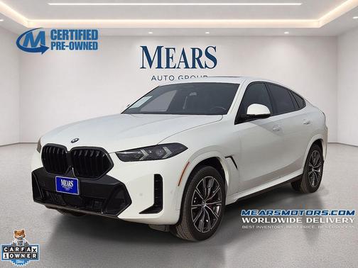 Alpine White 2026 BMW X6 xDrive40i