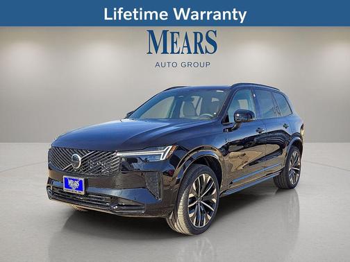 Onyx Black Metallic 2026 Volvo XC90 Ultra Dark Theme, B6 AWD Gas (mild hybrid), Gasoline, 7 Seats