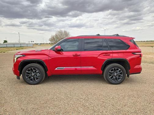 Supersonic Red 2026 Toyota Sequoia Platinum