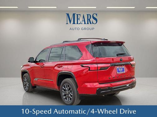Supersonic Red 2026 Toyota Sequoia Platinum