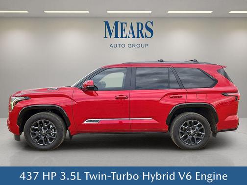 Supersonic Red 2026 Toyota Sequoia Platinum