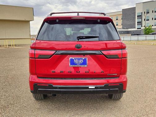 Supersonic Red 2026 Toyota Sequoia Platinum