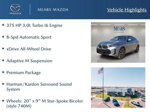 2026 BMW X6 xDrive40i