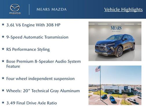 2025 Chevrolet Blazer RS