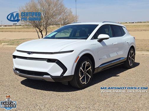Summit White 2025 Chevrolet Equinox EV LT
