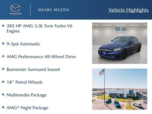 2020 Mercedes-Benz AMG C 43 4MATIC